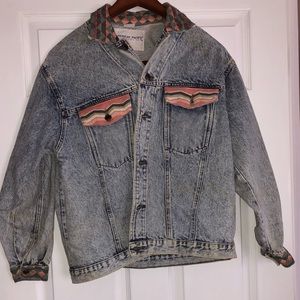 jean jacket with designs